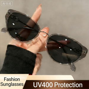 Wholesale Fashion New Design Women's Cat Eye Sunglasses S04T with UV400 Protection Custom Logo Option China - Product Image 3