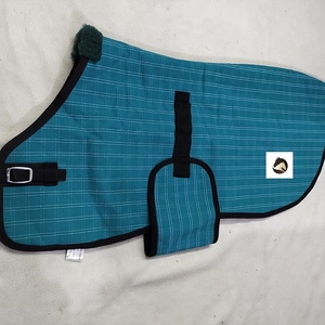 Cubierta de pantorrilla de lona de invierno más vendida con forro de visón Cuello de piel y hebilla de pecho frontal circunferencia interior - Product Image 1