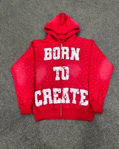 เสื้อฮู้ดฟลีซสำหรับผู้ชาย ระบายอากาศได้ดี พิมพ์ลายคุณภาพสูง ผ้าฝ้ายผสมพื้นฐาน คอปกแบบมีฮู้ดด้านหน้าและด้านหลัง - Product Image 5