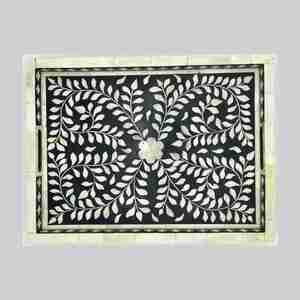 Nouvelle coupelle décorative en chocolat Falcon International, nacre, taille personnalisée, moderne, luxueuse, durable, faite à la main, compatible lave-vaisselle - Product Image 1