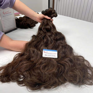 Extensiones de cabello de trama vietnamita Real 100% sin procesar, ondulado Natural, sin enredos, sin desprendimiento, precio más barato - Product Image 6