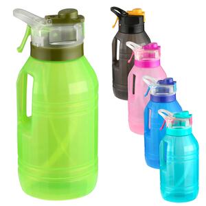 Botella de agua PP de 1500ml sin BPA, botella deportiva reutilizable para gimnasio, diseño de tapa de boca ancha, gran capacidad para entrenamientos, actividades al aire libre - Product Image 4