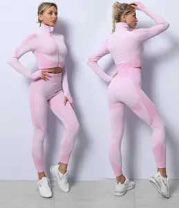 Ropa de yoga cómoda y a prueba de viento para mujer, ropa deportiva y de ejercicio, ropa deportiva para fitness, leggings de yoga para mujer de talla grande, leggings de yoga de élite para mujer - Product Image 1