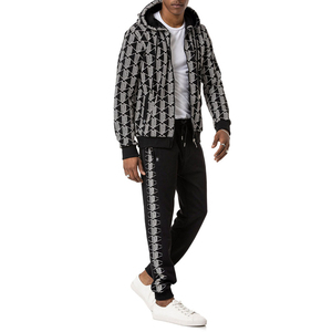 Vêtements de sport personnalisés, style moderne, pour hommes, ensembles de survêtements imprimés, tissu doux et résistant, pour la gym, le fitness, les voyages et le quotidien. - Product Image 2