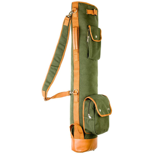 Sac de golf en toile vert uni multifonctionnel pour adultes avec fermeture à boucle - Product Image 3