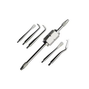 Manual Impact Screwdriver <b>Set</b> Multi-Function Hand Tool with Interchangeable Scraper and Hook <b>Bits</b> Heavy Duty <b>Screw</b> Remover Kit - Product Image 5