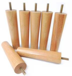 Proveedor B2B de Patas de Soporte para Muebles de Madera Maciza, Componentes para Sofás de Vietnam, para Muebles de Sofá y Gabinetes - Product Image 1