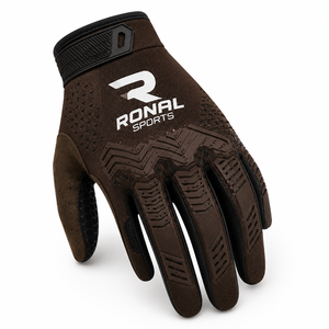Best Design RONAL SPORTS Motocross Cycling MTB Bike Racing <b>Gloves</b> Breathable Full Finger BMX <b>MX</b> Downhill Polyester Cotton Buckle - Product Image 1