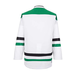 Jersey Hoki Es Kualitas Terbaik 100% Poliester Katun Grosir Desain Kustom Pakaian Olahraga Luar Ruangan - Product Image 2