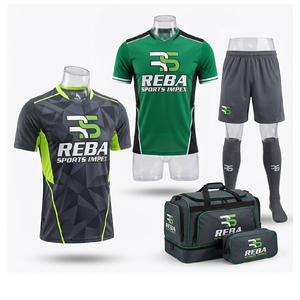 Top Quality Soccer Set Jersey Shorts <b>Socks</b> Professional Football Uniform Breathable Fabric <b>Training</b> Sports Kit - Product Image 2