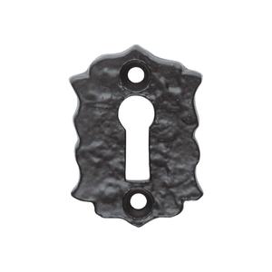 Écussons en fer noir mat pour la décoration intérieure | Écussons en fer minimalistes pour intérieurs contemporains - Product Image 1