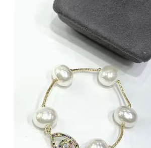 Elegant Graceful Luxury <b>Freshwater</b> <b>Pearl</b> <b>Bracelet</b> Trendy Boho <b>Pearl</b> <b>Bracelet</b> Baroque <b>Pearl</b> Jewelry for Womens and Girls - Product Image 2