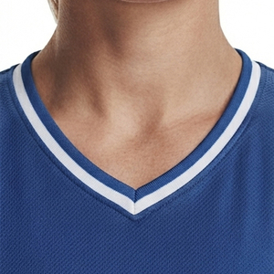 Camisetas de Lacrosse de Malla de Alto Rendimiento para Mujer, Camiseta de Lacrosse de Malla de Secado Rápido para Mujer, Sublimación, Camiseta de Lacrosse 100% Poliéster - Product Image 4