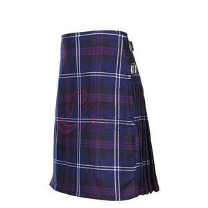 Kilt écossais style Highland, design artisanal de qualité supérieure, avec passants de ceinture et boucle de fixation sécurisée - Product Image 4