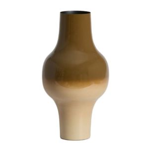Vase décoratif en métal de grande taille, fait main, émaillé turquoise, pour salon, étagère, table à manger, décoration de la maison, hôtel - Product Image 2