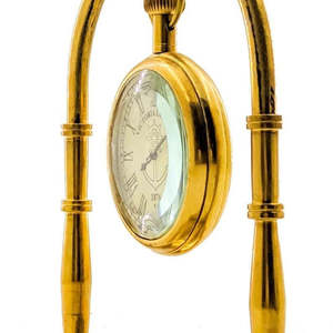 UNICORN HANDICRAFTS Horloge de bureau vintage en laiton, mouvement mécanique, portable, durable, fonctionnant à piles, style antique, décorative - Product Image 1