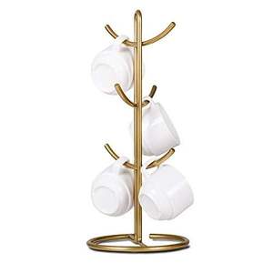 Porte-gobelets en fer moderne pour une cuisine contemporaine, améliorant le rangement des tasses avec un look industriel épuré - Product Image 3