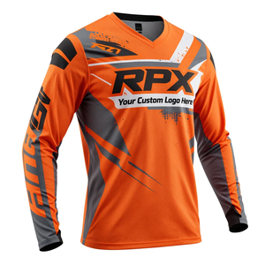 Jersey de Motocross Personalizado, Transpirable, Resistente al Viento, para Verano e Invierno, para Motocross MX, Dirt Bike, Off-Road y Montaña - Product Image 4