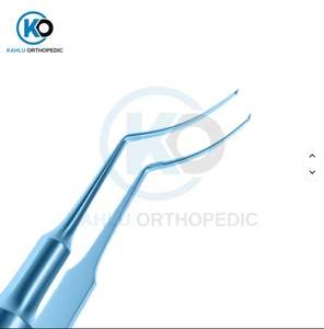 Pinzas de Capsulorrexis Curvas de Titanio y Acero Inoxidable de 11 mm KAHLU ORTHOPEDIC - Product Image 6