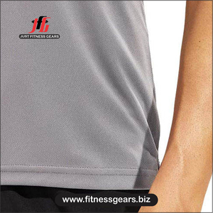 JUST FITNESS GEARS <b>Men's</b> O-Neck Gym <b>Singlets</b> 100% Polyester Tank Top <b>for</b> Fitness Bodybuilding Casual Breathable Knitted Weave - Product Image 6