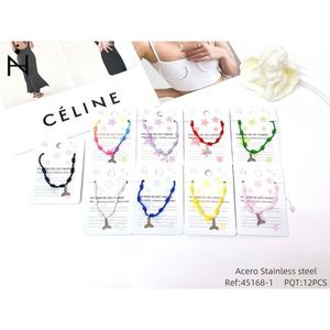 <b>Silver</b> Beauty Tail Seven Star Knot <b>Bracelet</b> Stainless Steel PULSERA <b>Chain</b> & Link Fashion Jewelry - Product Image 1