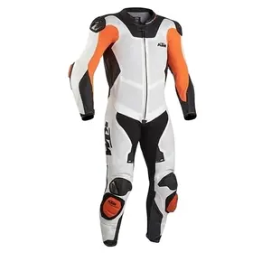 Motorrad Motorrad Leder Racing Anzüge Schwarz/Weiß/Rot