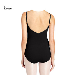 Justaucorps de gymnastique et de danse personnalisés pour enfants et femmes, à bretelles croisées, confortables, souples et extensibles en Spandex/Polyester - Product Image 5