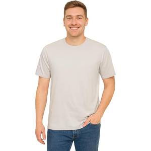T-shirt personnalisé de qualité supérieure en coton doux, vêtements décontractés, marque de vêtements à étiquette privée, vente en gros de t-shirts, t-shirt col rond - Product Image 4