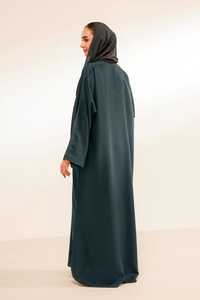 New Muslim Abaya Womens Clothing Diamond Shinny Polyester Open Abaya Modest <b>Dress</b> Abaya Frauen Muslimisches 2026 - Product Image 2