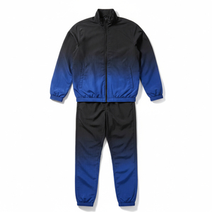 Conjunto de Chándal de Lujo Estilo Urbano con Hombros Caídos, Sudadera Oversize de Tejido Grueso y Pantalones de Chándal, Ropa Deportiva Personalizada - Product Image 1