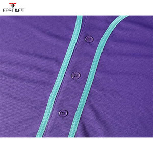 Camiseta de béisbol para hombre, uniforme deportivo, camisa ligera para equipo - Product Image 4