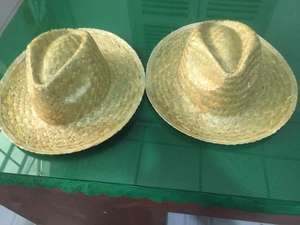 Sombrero de Paja Panamá Unisex de Moda al por Mayor, 100% Natural, con Bordado a Mano, Opciones Personalizadas, Marca Eco2go Vietnam, Hecho en Vietnam, para Pesca - Product Image 3
