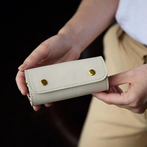 Luxury leather <b>organizer</b> wallet crafted for <b>keys</b> cards coins and personal accessories <b>Key</b> Holder with Card Slots Leather <b>Keys</b> - Product Image 2