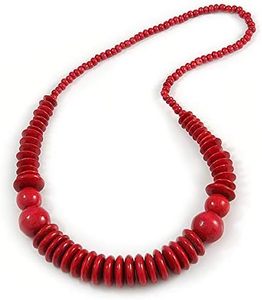 Nouvel Arrivage Collier Ras-de-cou Tendance Fait Main avec Perles de Diamant et Perles, Pendentif Cerise en Résine Doré, Cadeau de Mariage pour Femme - Product Image 5