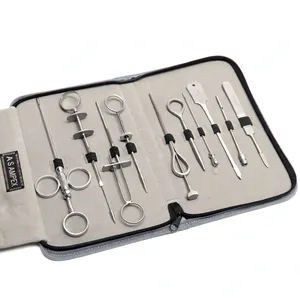 Juego de 10 Agujas de Acero Inoxidable para Cánula de Tirolesa, Instrumento Quirúrgico Veterinario para Ganado, Venta al por Mayor ORTHO GENIX CE - Product Image 1