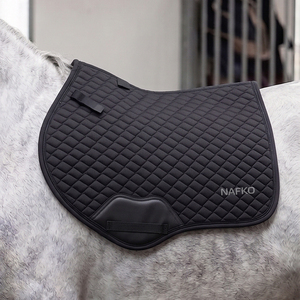 Vente en gros de tapis de selle à contact étroit avec logo personnalisé, nouveau design, protection de sangle respirante, équipement d'équitation B2B - Product Image 1