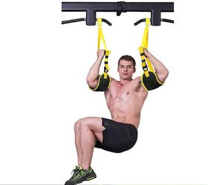 Sangles de suspension AB Crunch robustes personnalisées en gros, confortables en nylon pour la musculation et l'haltérophilie - Product Image 3