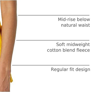 Pantalones Cortos Casuales para Mujer, de Algodón Suave Cepillado, Cintura Media, Bolsillos Laterales, Cordón Ajustable, Ropa Deportiva Informal - Product Image 6