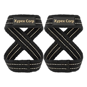 Correa de Levantamiento Reforzada de Algodón en Forma de 8, Protección Profesional, Resistente, de Alta Resistencia, 6 mm, Ligera, para Fisicoculturismo - Product Image 1