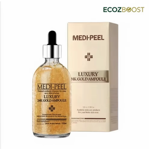 [MEDIPEEL] Luxury 24K Gold Ampoule Serum 100ml <b>Liquid</b> Anti-Aging Whitening Face Cosmetic-Korea Wholesale - Product Image 2