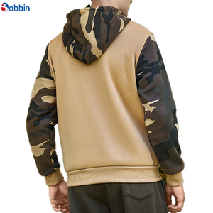 Sudadera con Capucha de Camuflaje Personalizada para Hombre, Sudadera Informal con Logotipo Personalizado, Sudadera con Capucha de Camuflaje Gruesa de Poliéster/Algodón, Estilo Vintage - Product Image 1