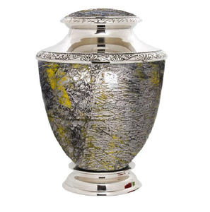 Durable Quality Lightweight Urn Classic American Style Metal Funeral Urn for Ashes for Honoring Memories <b>Memorial</b> Urn - Product Image 4