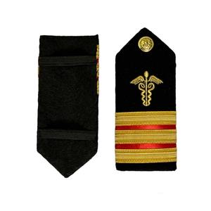 Fabricant pakistanais, vente en gros d'épaulettes uniformes écologiques découpées au laser et brodées avec un design personnalisé - Product Image 1