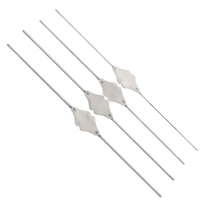 Bowman Lachrymal Probe Set of 4 Stainless Steel Ophthalmic Tear Duct Probing <b>Surgical</b> <b>Instrument</b> Precision Eye Tool - Product Image 3