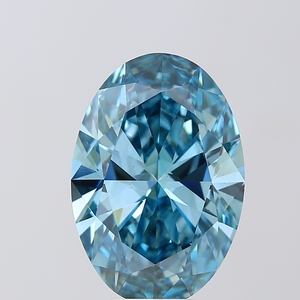 Diamant non monté certifié IGI 7.01 ovale VS1, diamant cultivé neuf - Product Image 1