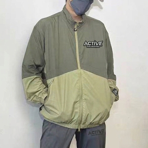 เสื้อแจ็คเก็ตกันลมไนลอนหนาสำหรับผู้ชาย แบบซิป ปิดผนึก กันน้ำ ระบายอากาศ แห้งเร็ว เหมาะสำหรับวิ่งและกิจกรรมกลางแจ้ง - Product Image 1