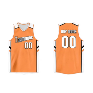 เสื้อบาสเก็ตบอลสไตล์สตรีทสำหรับทีม  ปรับแต่งได้เต็มที่พร้อมโลโก้ ชื่อผู้เล่น เหมาะสำหรับการแข่งขันกีฬาและงานอีเวนต์ - Product Image 1