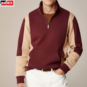 Sweat-shirt à fermeture éclair pour homme de qualité export, pull décontracté à manches longues, tissu chaud, haut d'hiver - Product Image 1