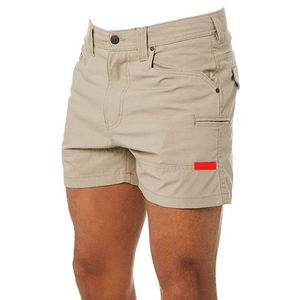 OEM/ODM Service High Quality Custom Summer <b>Men</b> Street Wear Solid 100% Cotton Casual Multi Pockets <b>Cargo</b> <b>Shorts</b> - Product Image 2