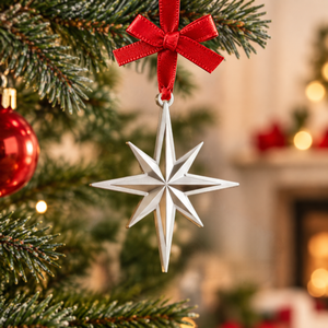 Wholesale Metal Christmas Ornament Custom Design Embossed Logo <b>Tree</b> Hanging Decoration OEM Supplier - Product Image 4